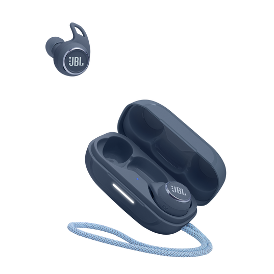 JBL Reflect Aero TWS - Blue - True wireless Noise Cancelling active earbuds - Detailshot 4